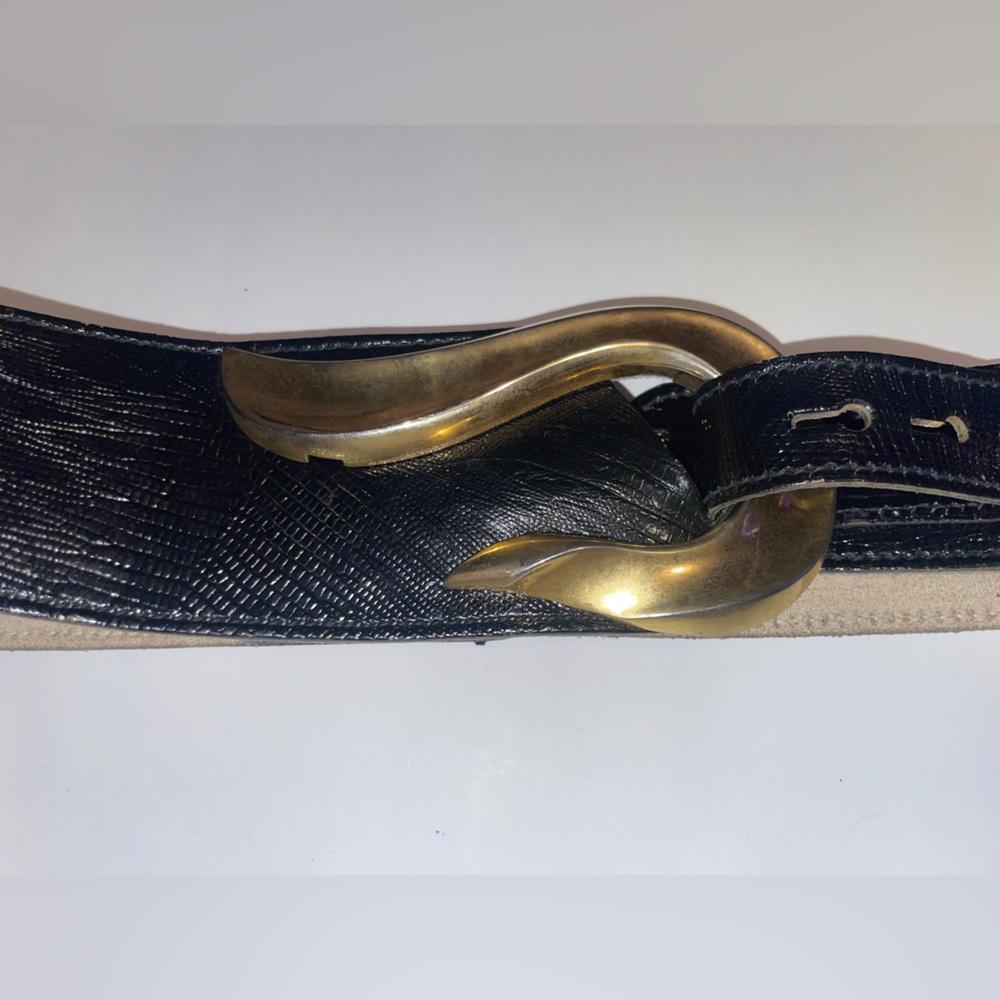 Black& Gold Vintage Women’s Belt